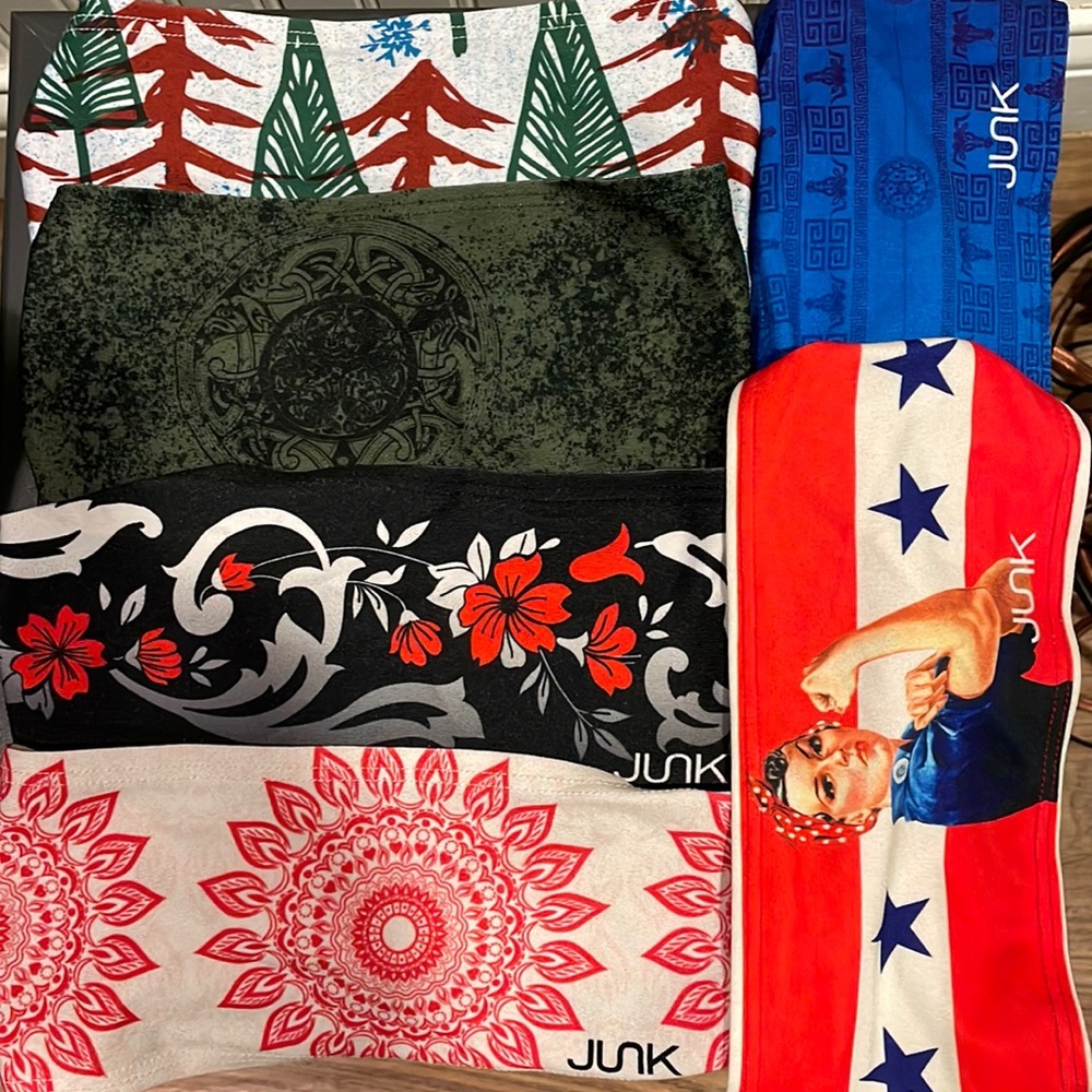 6 Junk headbands